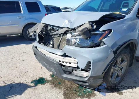 2023 Honda Ridgeline Rtl z USA, uszkodzony, nr VIN 5FPYK3F53PB056485